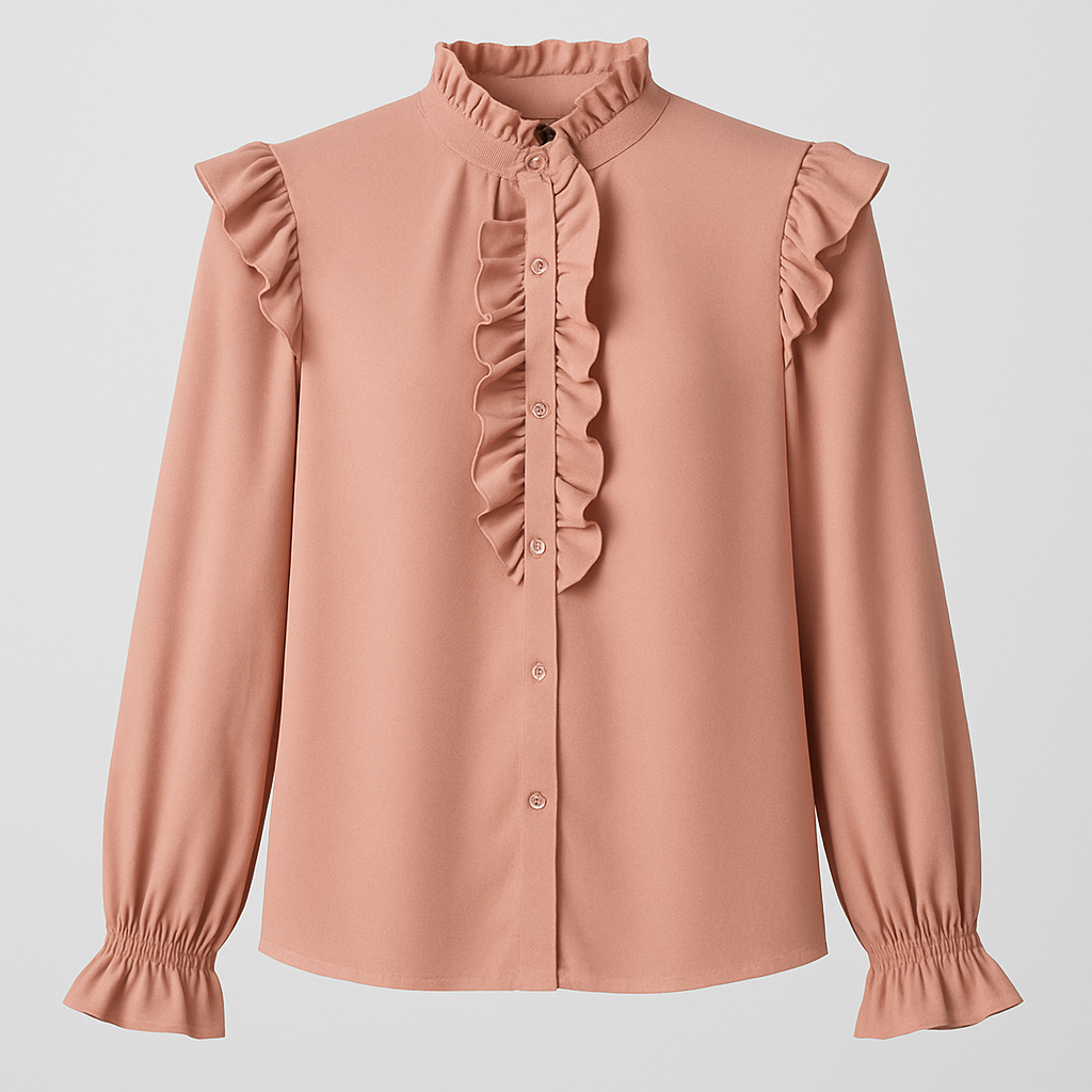 Bluse Rouches